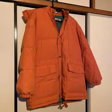 RALLY BOY 오렌지 다운 자켓