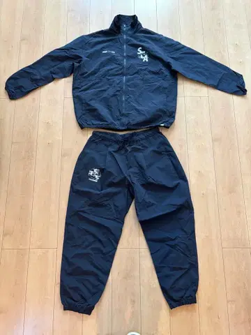 LEEGET x WDS 나일론 트랙 재킷 셋업