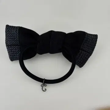 [ 새상품 ] 컴플렉스 비즈 Complex Biz 리본 머리끈 블랙