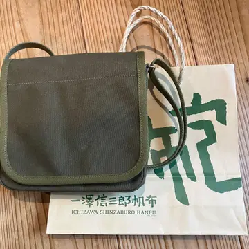 이치자와 신사부로 캔버스 숄더백