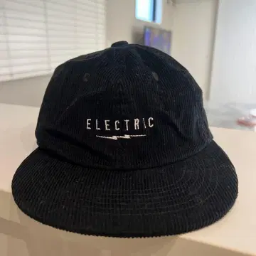 ELECTRIC drt 코듀로이 캡 블랙
