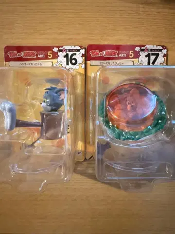 해피 복권 톰과 제리 A상 피규어 2개 세트 덤 포함