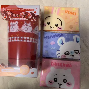 치이카와 스테인리스 스탬프 워머 레드 ver. 세븐일레븐 콜라보