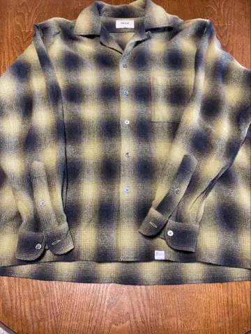 WMX 옴브레 체크 셔츠