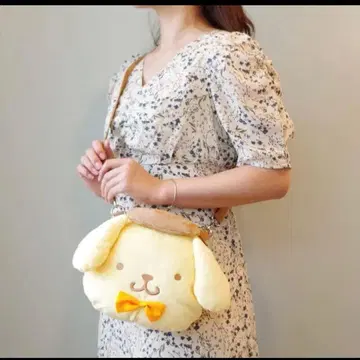 폼폼푸딩 페이스 미니백