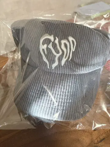 B'z FYOP 캡 그레이 코듀로이