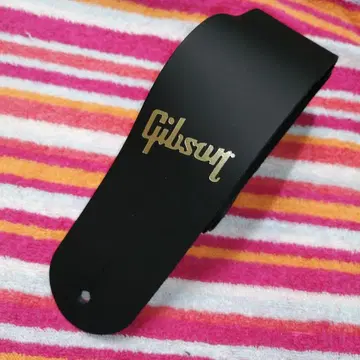 Gibson 정품 기타 가죽 스트랩