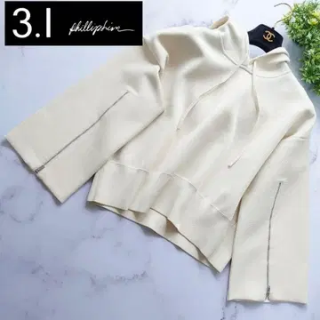 3.1 필립림 크림 지퍼 후디