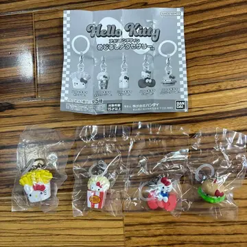 Hello Kitty 캡슐 토이 키링 5종 세트