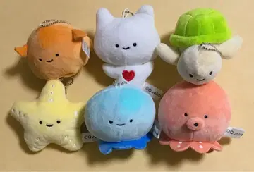 닛코리노 바다의 동료들 봉제 인형 컴플리트 전 종류