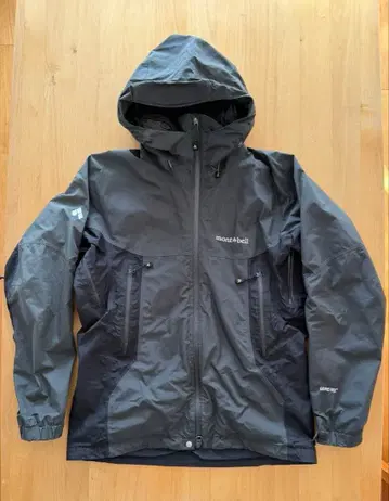 mont-bell 드로와트 후드티 GORE-TEX 블랙 정품