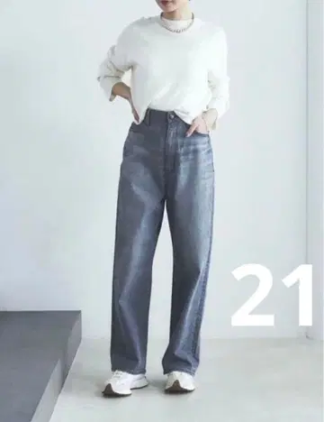 YANUK 야누크 루즈 스트레이트 JOAN 조안 21