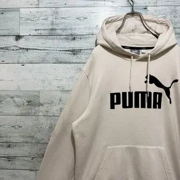 [ 푸마 ] PUMA 인기 디자인 빅 로고 레트로 맨투맨 후드티