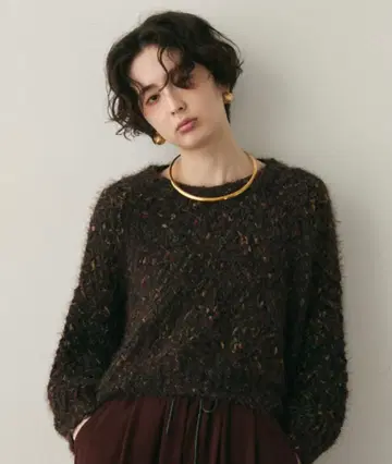 컬러 네프 루즈 니트