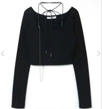 멜트 더 레이디 체인 네크리스 탑스