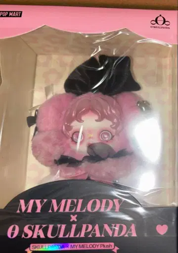 MY MELODY 스컬 팬더 SKULLPANDA POPMART 산리오
