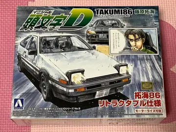 아오시마 이니셜 D 프라모델 모터라이즈 미니 사륜구동