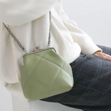 새상품급 MOHI 모히 퀼팅 체인백 숄더백 가마구치