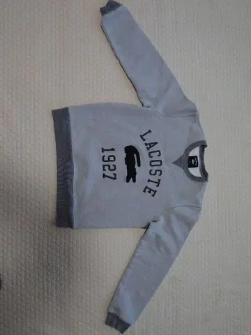 초레어 디자인 Lacoste 1927 맨투맨 트레이닝복 사이즈 5