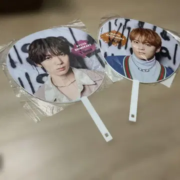 RYUYA SHIMEKAKE & KAITO MATSUKURA 부채 세트