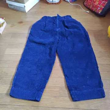 NIPPON-MADE 네이비 코듀로이 팬츠