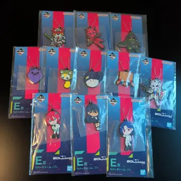 제일복권 건담 GQuuuuuuX E상 러버 참 전 11종 세트