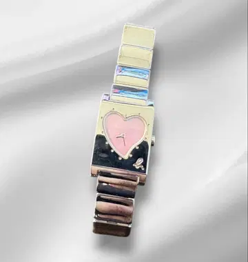 agnes b 에네스베 스퀘어 핑크, 실버