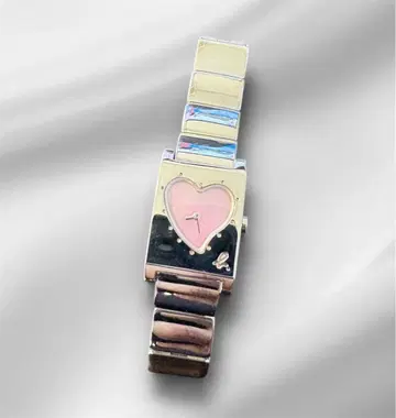 agnes b 에네스베 스퀘어 핑크, 실버