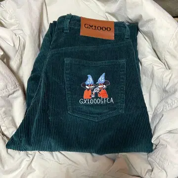 gx1000 코듀로이 팬츠 다크 그린