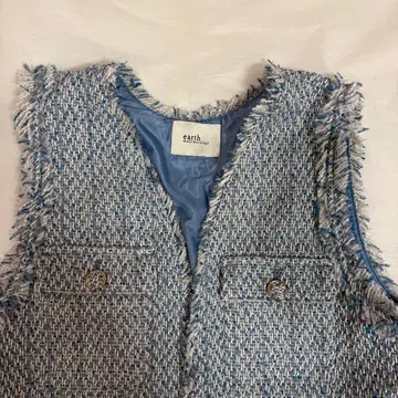 earth. 트위드 프린지 셋업