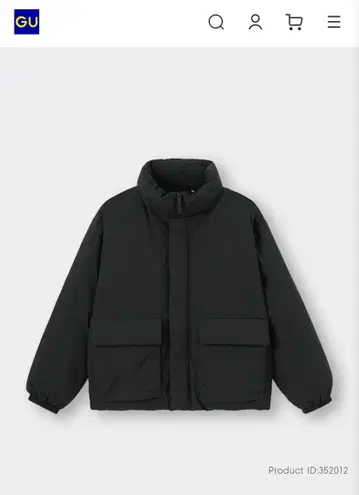 GU 히트 패디드 스탠드 블루종 M size