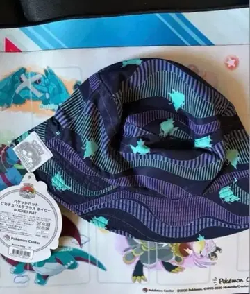 버킷햇 피카츄&라프라스 네이비 요코하마2023