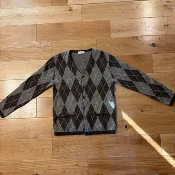 Radiall 아가일 무늬 가디건