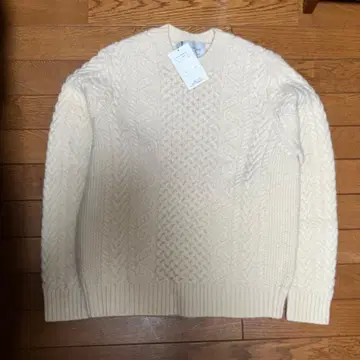 TOMORROWLAND tricot 울 케이블 니트