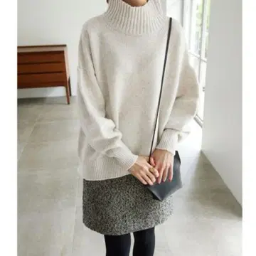 슬로브 이에나 RICHESS 하이넥 풀오버