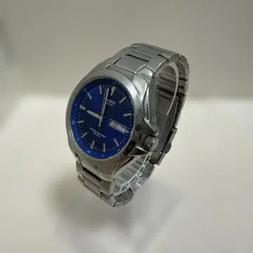 CASIO MTP-1228DJ 쿼츠 손목시계 블루 다이얼