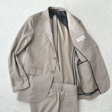 [ 새상품급 ] 디자인웍스 수트 셋업 시어서커 트래블 수트