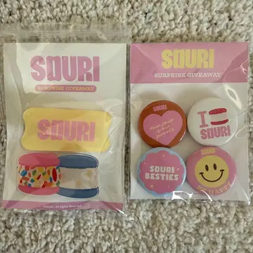 Win SOURI 헤어핀 캔뱃지 GMMTV