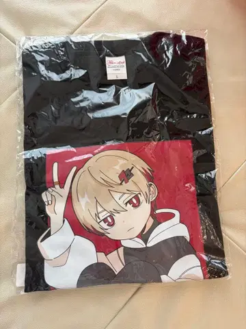 빅 실루엣 T셔츠 블랙 L 사이즈