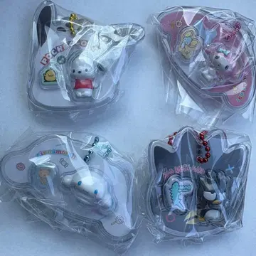 산리오 캐릭터 패키지 참 4세트