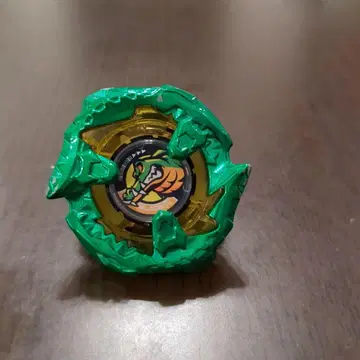 [ 베이블레이드X ] cx00 크로코 크런치 2-60Q 메탈 코트: 그린