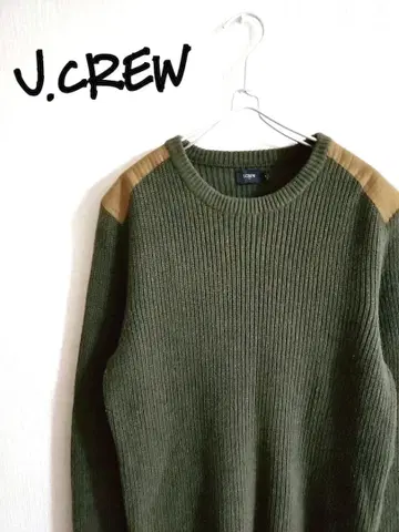 D222271 J.CREW 숄더 패치 니트