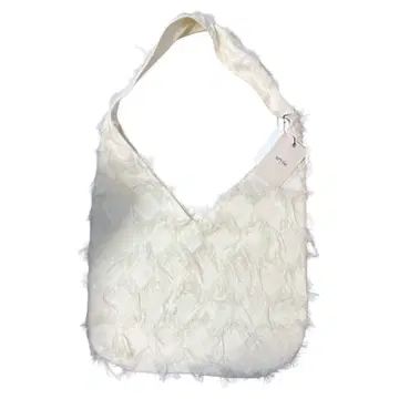 seyto 자카드 프린지 숄더백