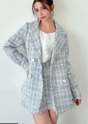 RESEXXY 트위드 자켓