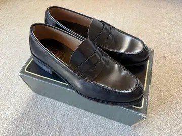 G.T. HAWKINS ENTRY 리얼 가죽 로퍼 블랙