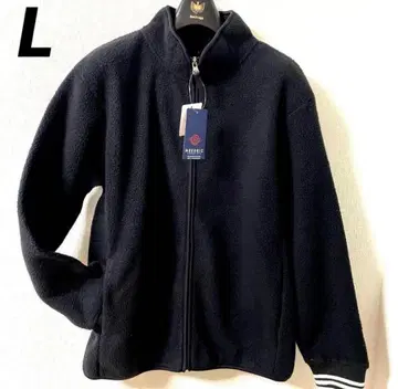 새상품 남성용 보아 자켓 풀 집업 자켓 L 블랙