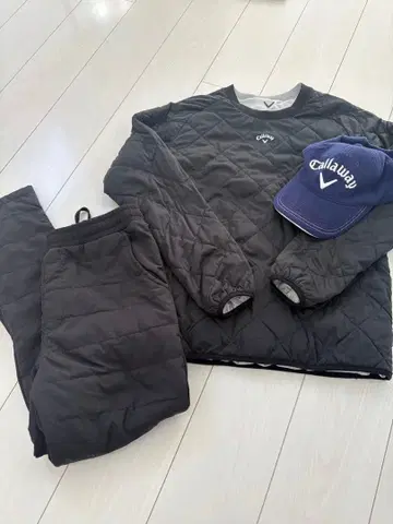 캘러웨이 골프 리버서블 충전솜 블루종 캡