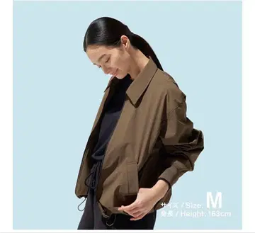 훼미리마트 브라운 M 사이즈 봄버 자켓