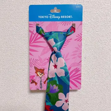 디즈니 리조트 주토피아 닉 넥타이