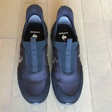 르꼬끄 스포르티브 슬립온 스니커즈 23.5cm 블랙